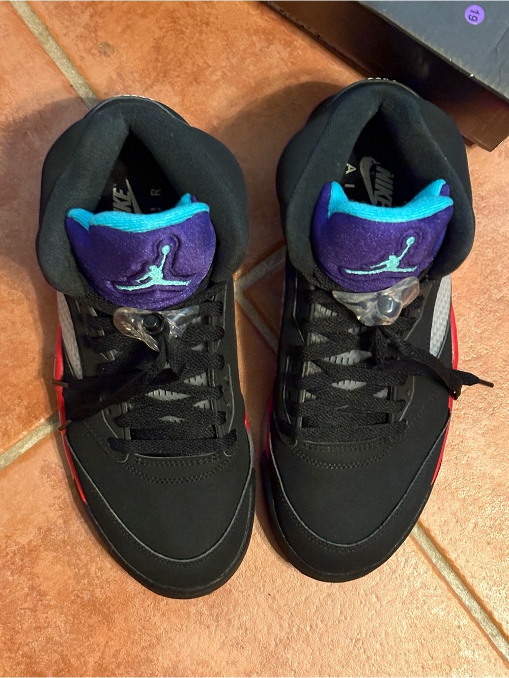 Air Jordan 5 Retro Top 3 Sneakers CZ1786 001 Mens Size 9 Og All - Picture 13 of 16